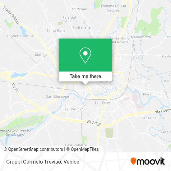 Gruppi Carmelo Treviso map
