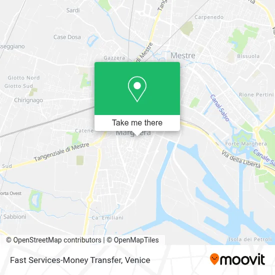Fast Services-Money Transfer map