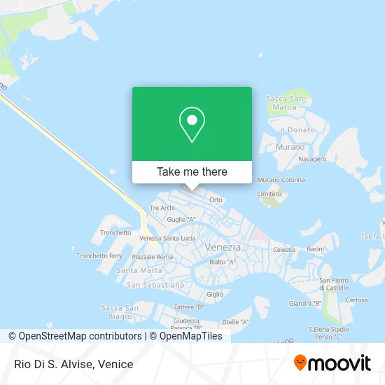 Rio Di S. Alvise map