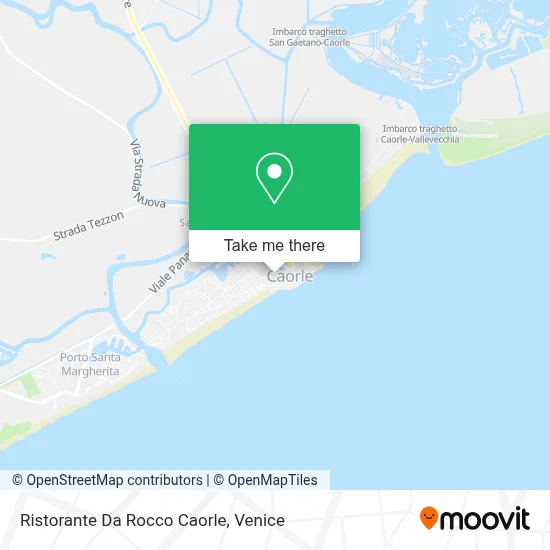 Ristorante Da Rocco Caorle map