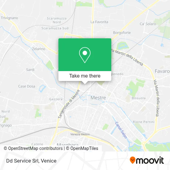 Dd Service Srl map