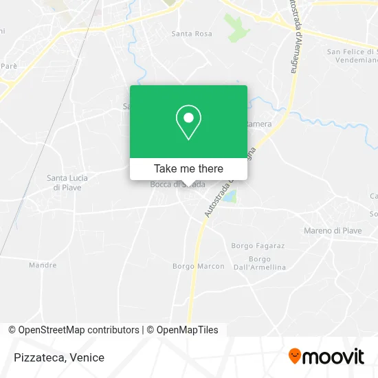 Pizzateca map