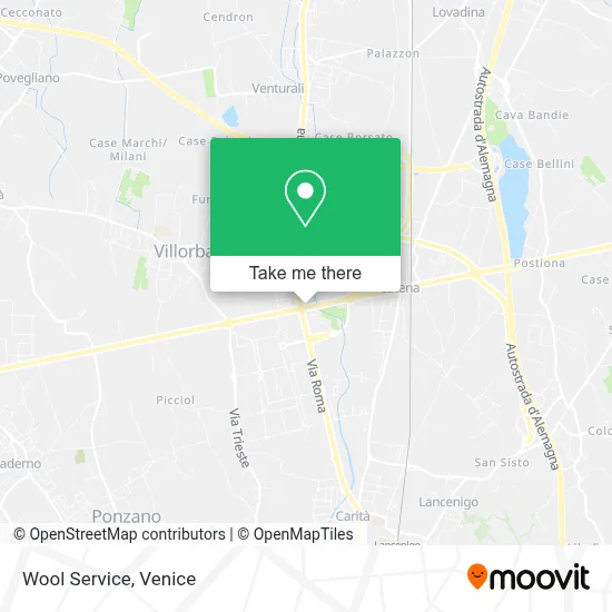 Wool Service map