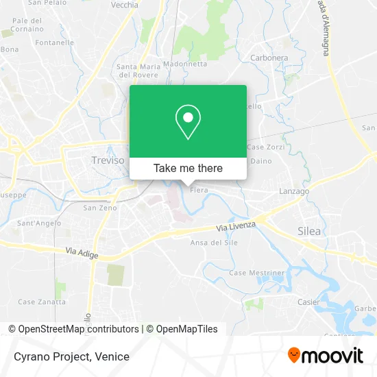 Cyrano Project map