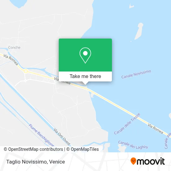 Taglio Novissimo map