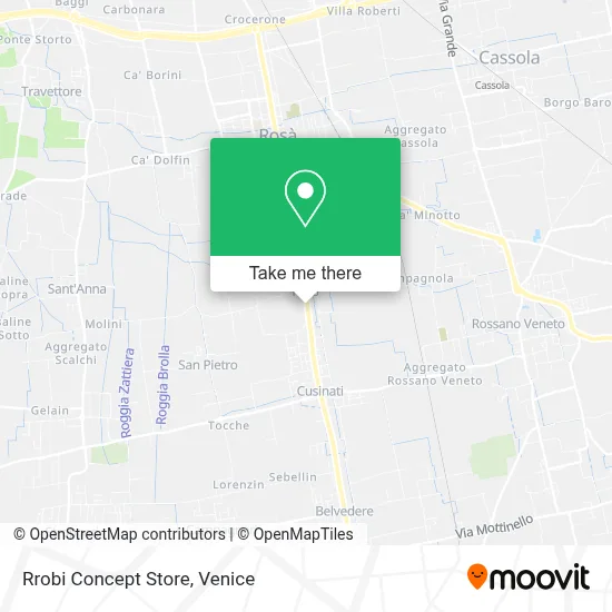Rrobi Concept Store map