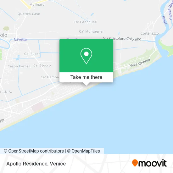 Apollo Residence map