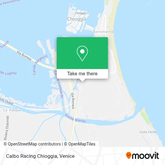 Calbo Racing Chioggia map