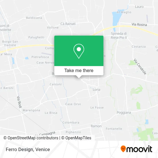 Ferro Design map