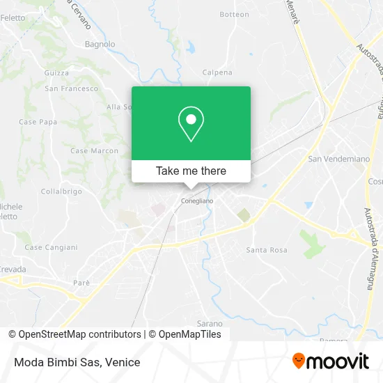 Moda Bimbi Sas map