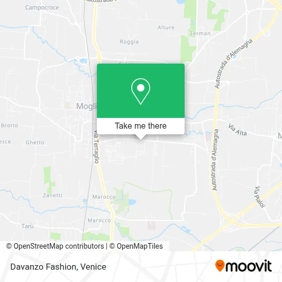 Davanzo Fashion map