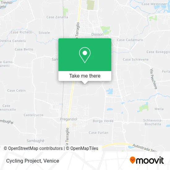Cycling Project map