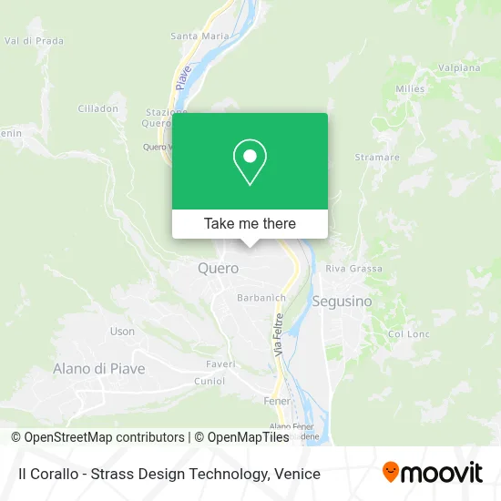 Il Corallo - Strass Design Technology map