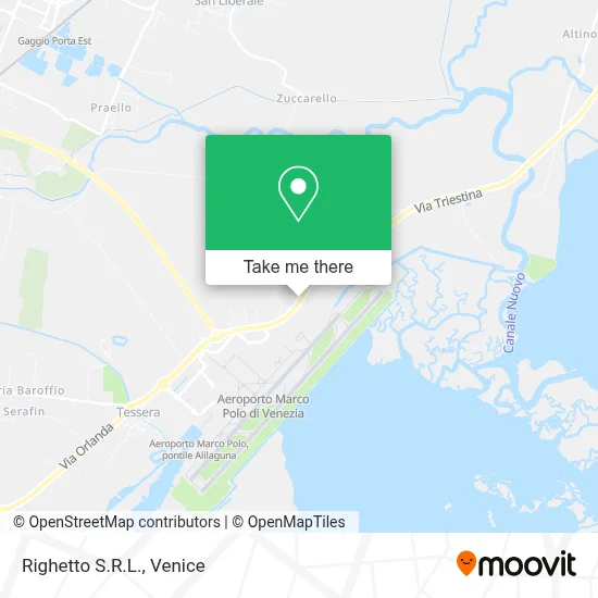 Righetto S.R.L. map