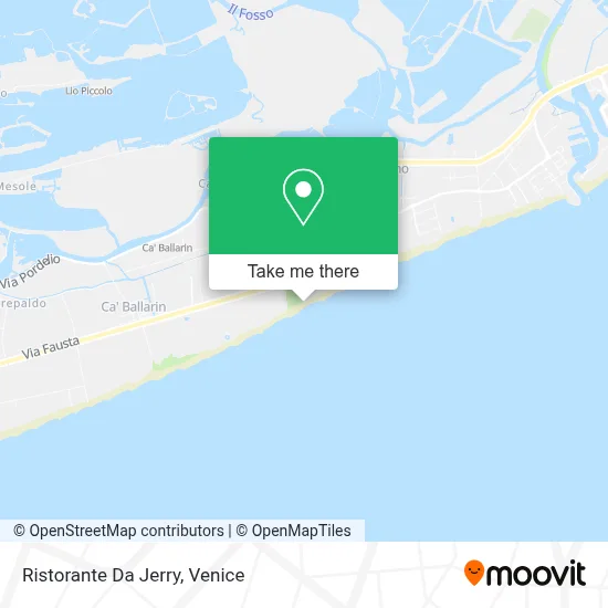 Ristorante Da Jerry map