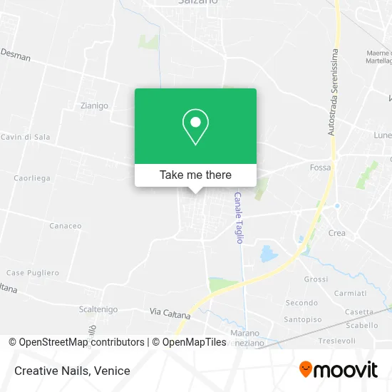 Creative Nails map