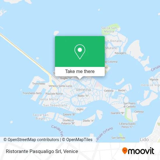 Ristorante Pasqualigo Srl map