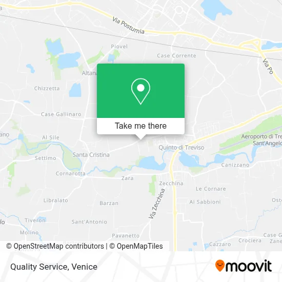 Quality Service map
