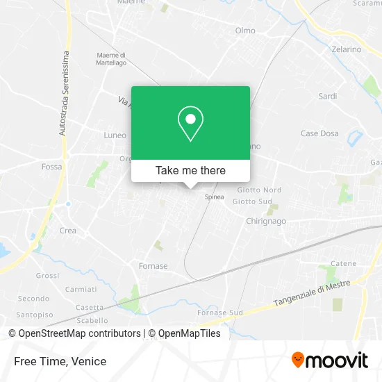 Free Time map