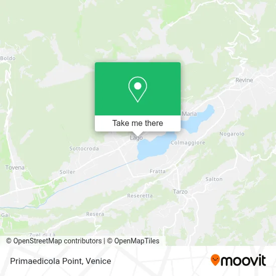 Primaedicola Point map