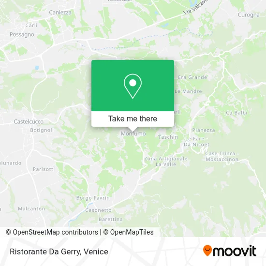 Ristorante Da Gerry map