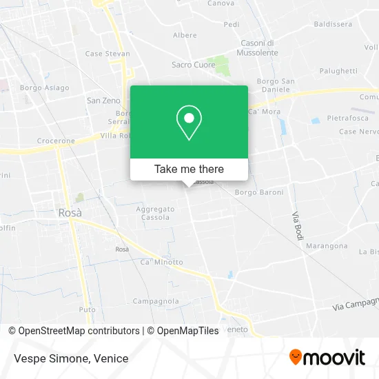Vespe Simone map