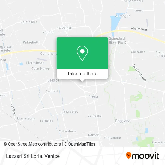 Lazzari Srl Loria map