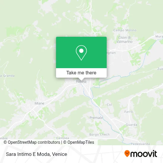 Sara Intimo E Moda map