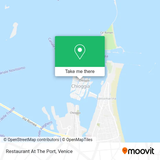 Restaurant At The Port map