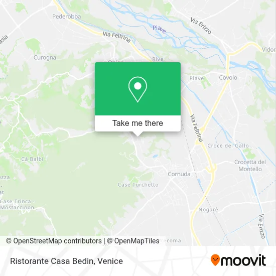 Ristorante Casa Bedin map
