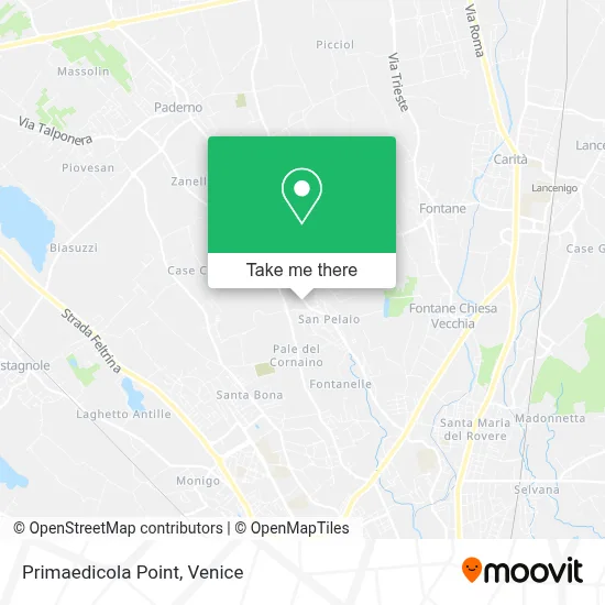 Primaedicola Point map