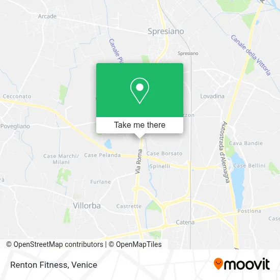 Renton Fitness map