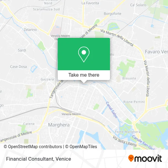 Financial Consultant map