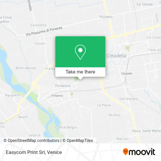Easycom Print Srl map
