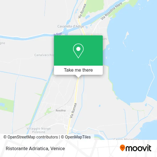 Ristorante Adriatica map