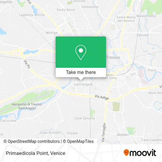 Primaedicola Point map