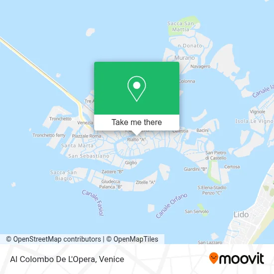 Al Colombo De L'Opera map