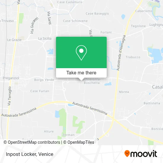 Inpost Locker map