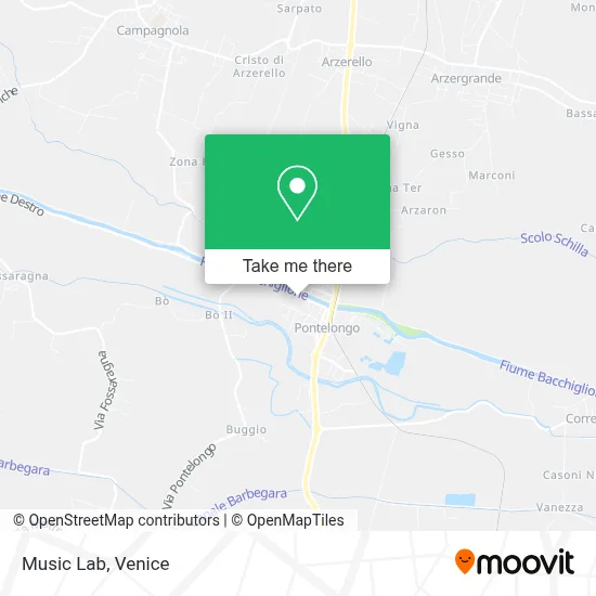 Music Lab map
