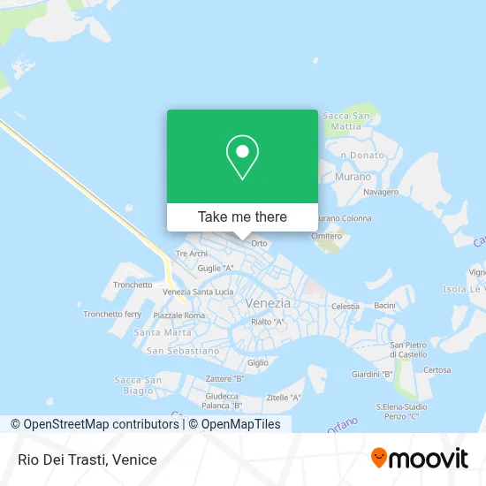 Rio Dei Trasti map