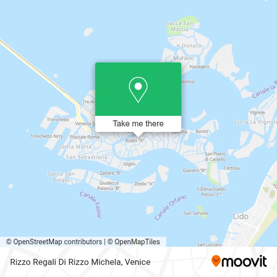 Rizzo Regali Di Rizzo Michela map