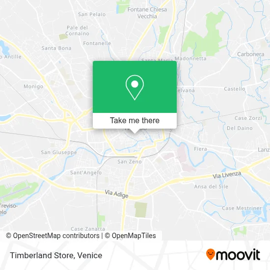 Timberland Store map
