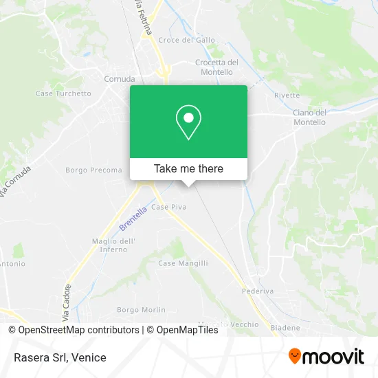 Rasera Srl map