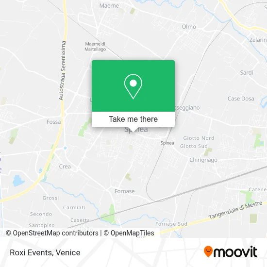 Roxi Events map
