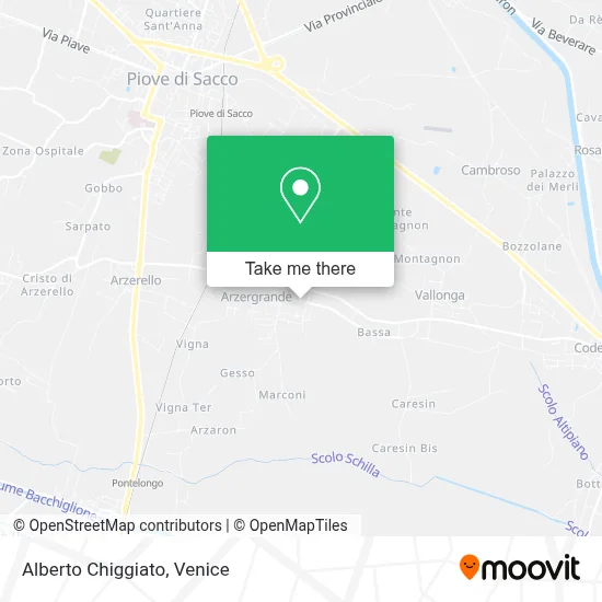Alberto Chiggiato map