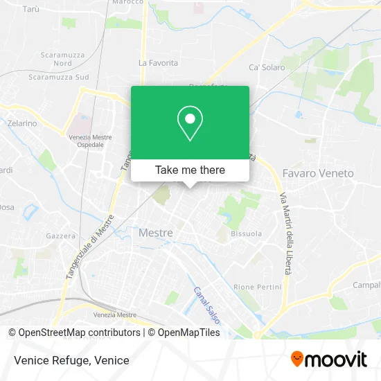 Venice Refuge map