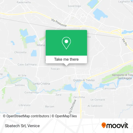 Sbatech Srl map