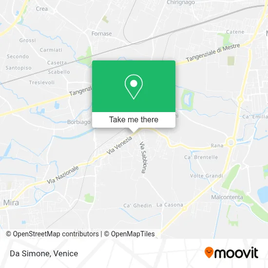 Da Simone map