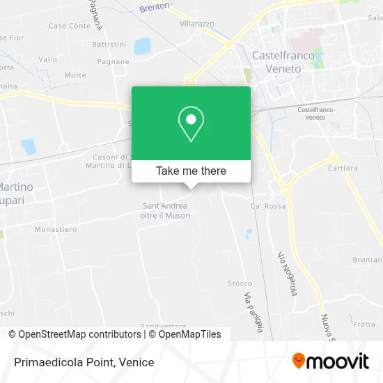 Primaedicola Point map