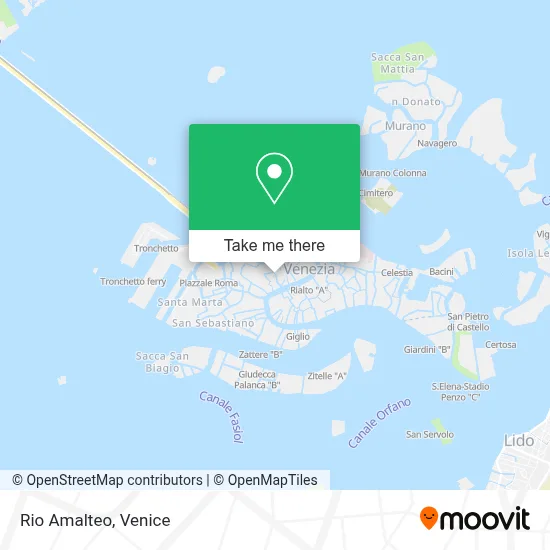 Rio Amalteo map
